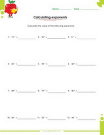 Converting exponents to numbers worksheet. converting exponents to whole numbers