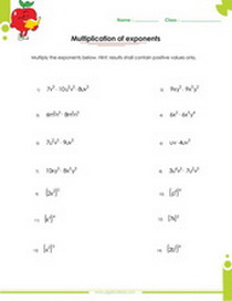 How to multiply exponents, exponents multiplication worksheet, multiply numbers with exponents